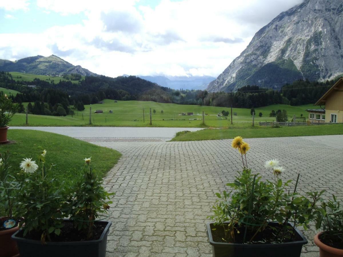 Ferienwohnung Weideblick Tauplitz Exterior foto